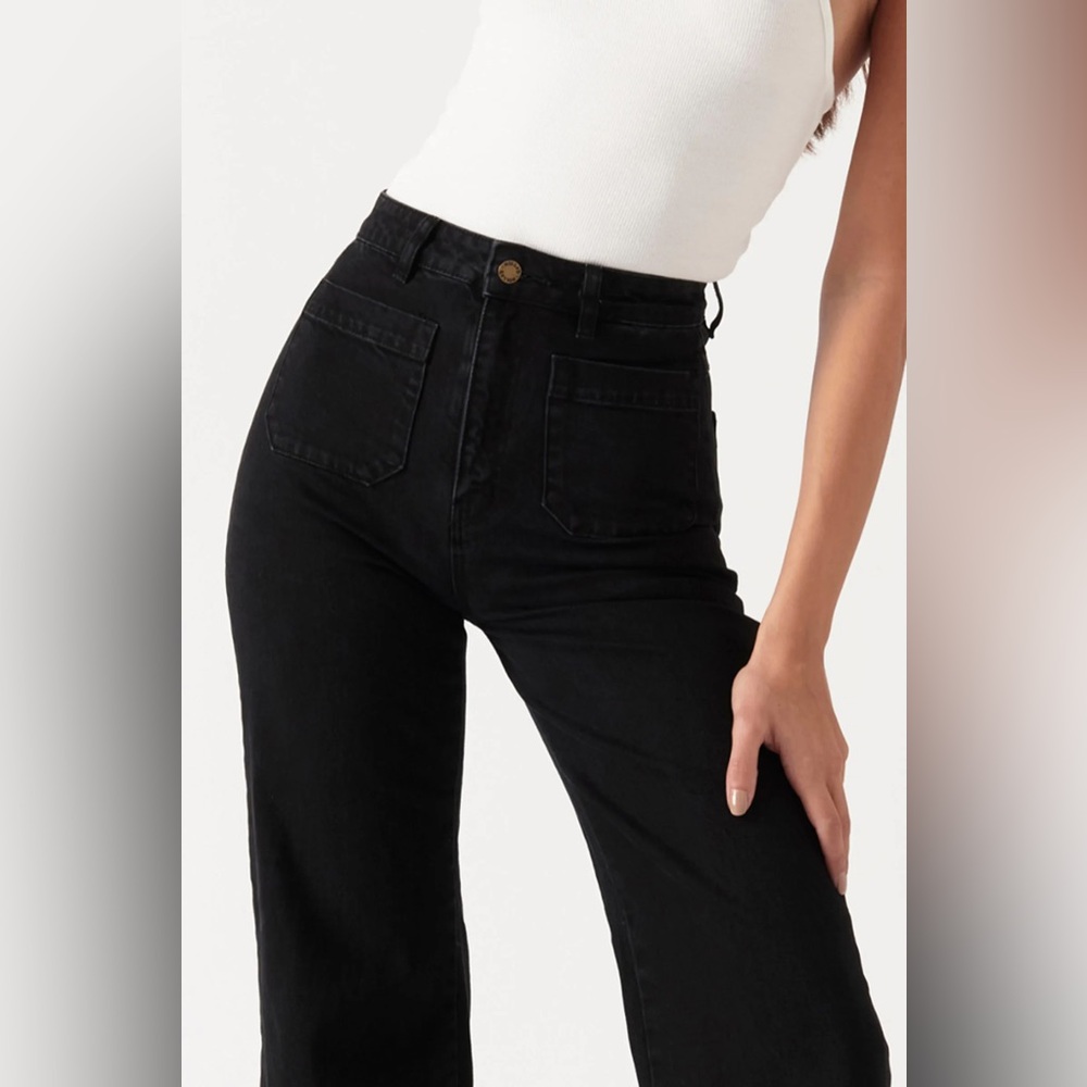 Rolla’s Sailor Jean - Rinse Black LONG Size 26
